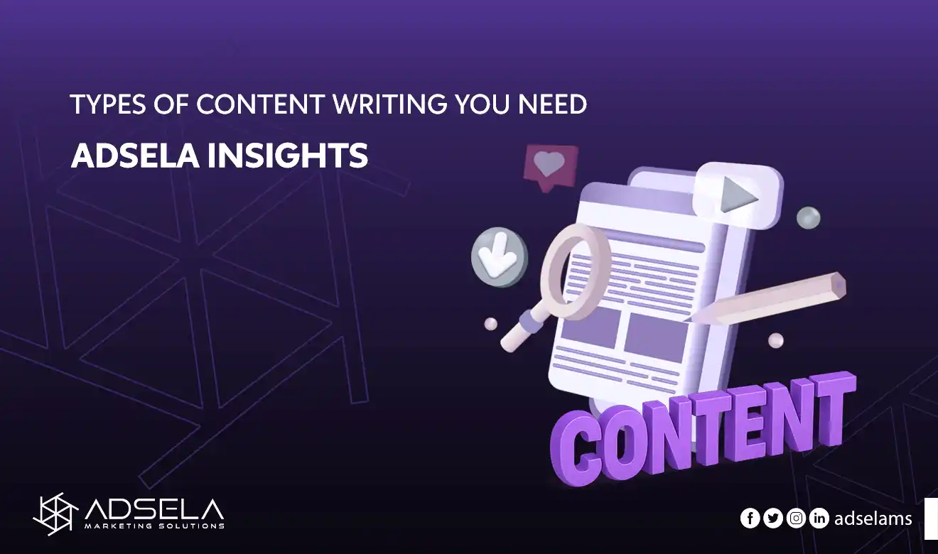 types of content writing